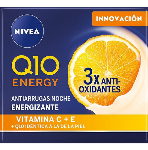 Nivea Q10 Energy Antiage Energizante Crema De Noche 50ml