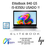 Portátil Hp Elitebook 830 G5 Intel Core I5 8va Gen Usado!!