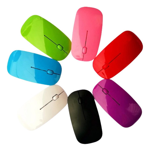 Mouse Usb Bluetooth Preto Com Fio Bom Barato Canhoto Leve