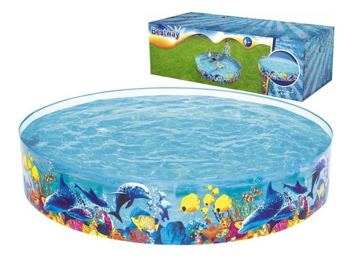 Pileta Rígida Animales Marinos  Bestway 55031