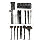 Set De Brochas De Maquillaje Profesional Taklon 24 Piezas