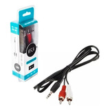 Cable Aux Macho - 2 Rca Macho - 3 Mts Irt Fx