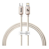 Cabo Turbo iPhone iPad Usb-c/lightning 20w Baseus 2m