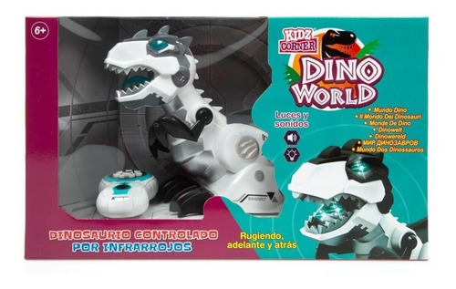 Dinosaurio Interactivo Control Luces Y Sonido Dino World