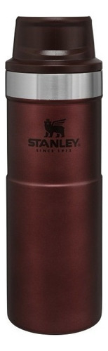 Vaso Stanley Classic Trigger-action Travel Wine Red 473ml