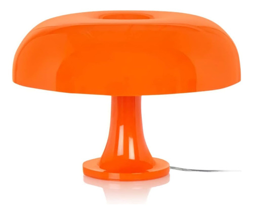 Orange Mushroom Lamp, 12w Retro Aesthetic Table Lamp, 3 Colo