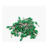 Terminal Ferrul 1.5mm Verde 100und Cable 16 Awg E1508