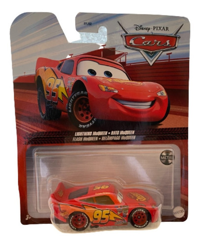 Disney Pixar Cars Rayo Mcqueen 1:64 Metal