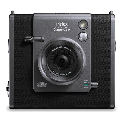Cámara Instantánea Híbrida Fujifilm Instax Wide Evo Negra | Meses sin interés