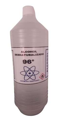 Alcohol Desnaturalizado 96° Excelente Calidad ,quimica Santi