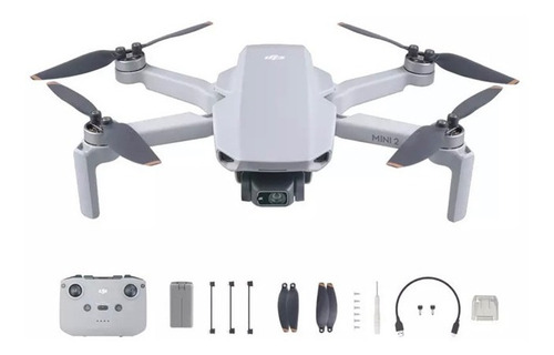 Dji Mini 2 Single Com Câmera 4k Light Gray 1 Bateria 