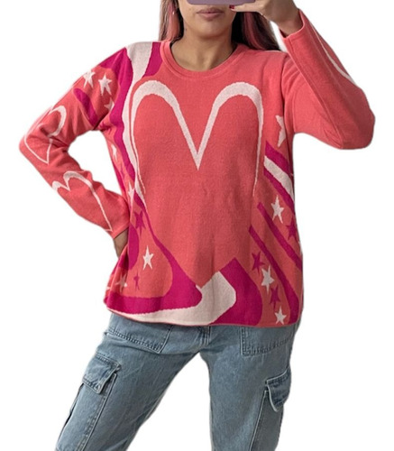 Sweater Estampado Bremer Nueva Temporada Mujer