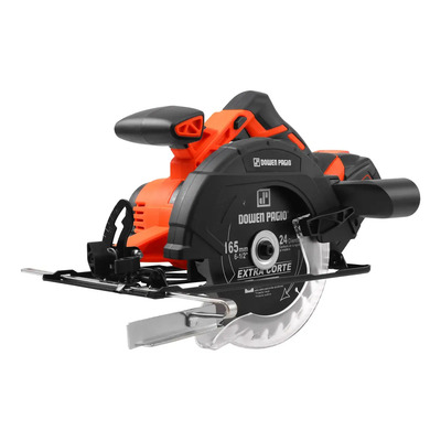Sierra Circular A Bateria 18v 165mm Dowen Pagio 9993176 Color Naranja Frecuencia 50 Hz | Envío gratis