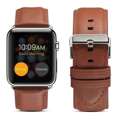 Correas De Reloj De Cuero Para Apple Watch Universal