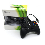 Controle Joystick Compatível Xbox 360 E Pc Com Fio