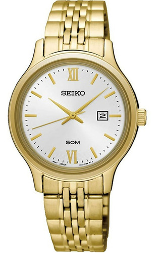Reloj Seiko Mujer Sumergible Con Cristal De Zafiro Sur704