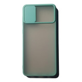 Funda Silicona Rigida Ventana Cubre Camara Para Samsung A02