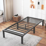 Estructura Cama Individual 35 Cm Plataf Metal Resiste 3500 L