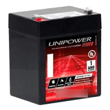 Bateria 12v 5ah Selada Unipower Nobreak Sms Apc Tsshara