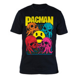 Remera Algodón Premium - 0416 Videojuegos 18 - Pacman