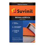 Resina Acrilica Base D'água Incolor 18l Suvinil