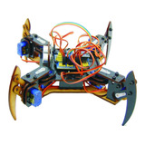 Kit Araña Robot Arduino Servos Metálicos Fuerza-resistencia