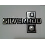 Emblema Silverado 10 De Metal Pulido Chevrolet Apache