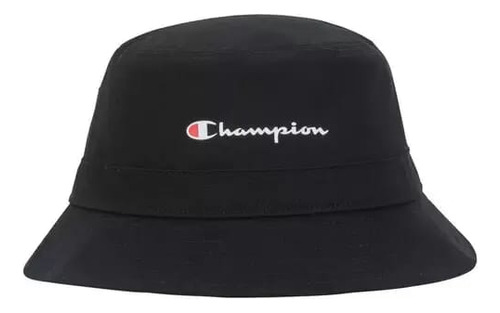 Gorro Champion Original Sombrero Pescador Bucket Negro