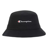 Gorro Champion Original Sombrero Pescador Bucket Negro