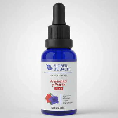Extracto floral Blen Ansiedad y Estrés 30 mL | Relajación y Bienestar Natural | MercadoLibre