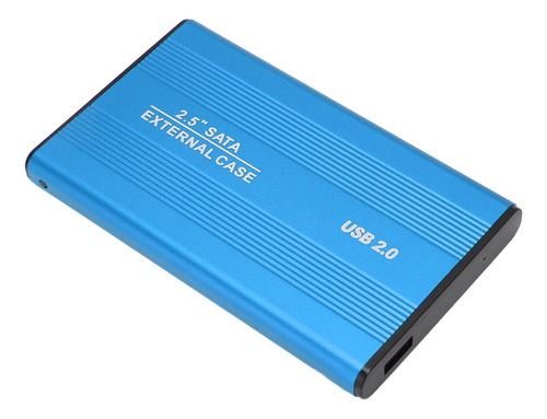 Disco Duro Portátil Azul De 500 Gb, Usb Delgado, 2.5 Pulgada