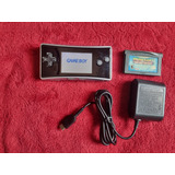 Game Boy Micro + Juego Mario Kart + Cargador Generico 