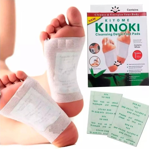 Kiyome Kinoki Parches Desintoxicantes Para Pies 10 Pz Full