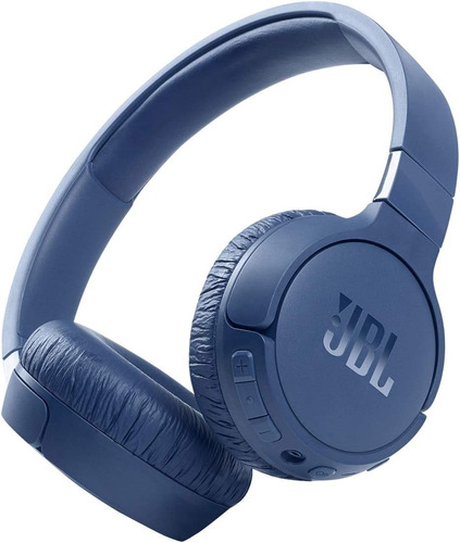 Auriculares Con Diadema Micro Tune660nc Jbl T660ncbluam /vc Color Azul