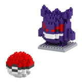 Bloques Para Armar De Pokémon - Gengar Mini 7x7 Cm