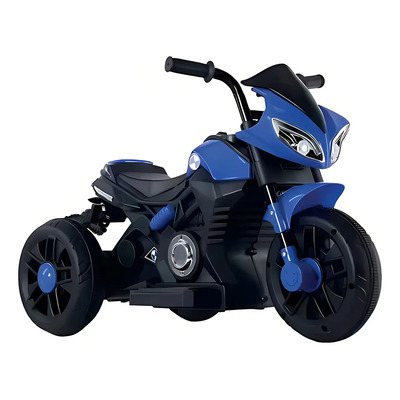 Moto Elétrica Infantil 6v Azul Com Sons Unitoys 3+ Anos Voltagem Do Carregador 110v\u002F220v | Parcelamento sem juros