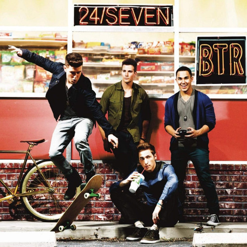 24 / Seven 7 Deluxe -  Big Time Rush Btr - Cd Disco - Nuevo