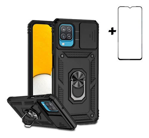 Carcasa Antishock Reforzada Para Samsung + Lamina Completa