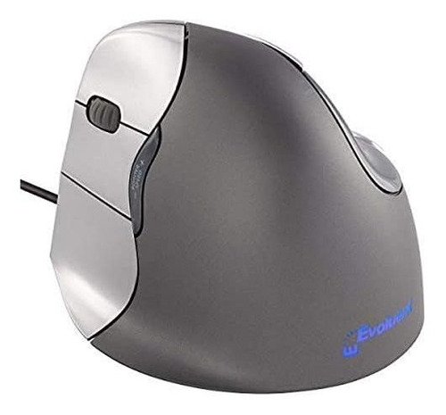 Mouse Vertical Ergonomico Evoluent Vm4l Alambrico Usb -gris