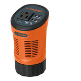 Inversor De Corriente 120w Tipo Vaso Para Carro O Camioneta.