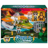 Pinypon Action Hidroavion De Rescate Figura Y Gorila + Acces