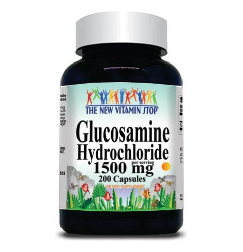  Vitamins Because | Glucosamine Hydrochloride I 200 Capsules