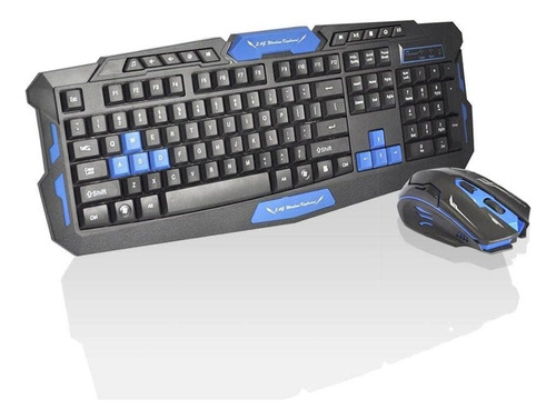 Teclado Gamer Hk - 8100 1000/1600 Dpi Wireless