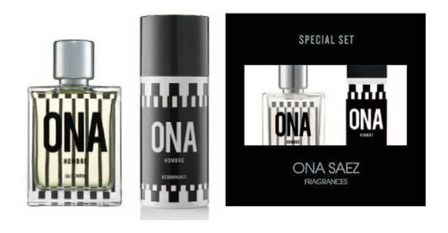 Perfume Hombre Ona Saez Ona Edp 50ml + Desodorante 160ml Set