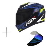 Capacete Asx Eagle + Viseira Extra Especial Lançamento Novo