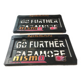 Porta Placa Nissan Nismo Sol Par Tipo Marco