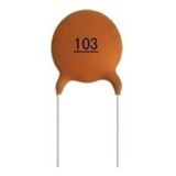 100 Pieza Capacitor Cerámico 10nf 103 0.01uf ( Condensador )