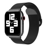 Correa Magnética Metal Para Apple Watch 38 40 41 42 44 45mm