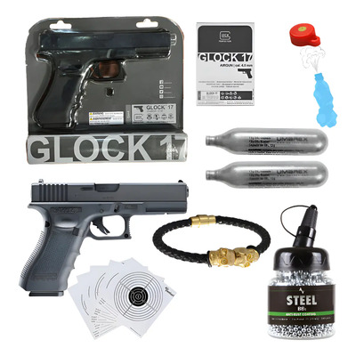 Umarex Glock 17 Gen 3 Bbs 4.5mm Co2 12g Blowback Xchws P Negro 1143 Mm | Meses sin interés