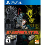 Juego My Hero One's Justice Para Ps4